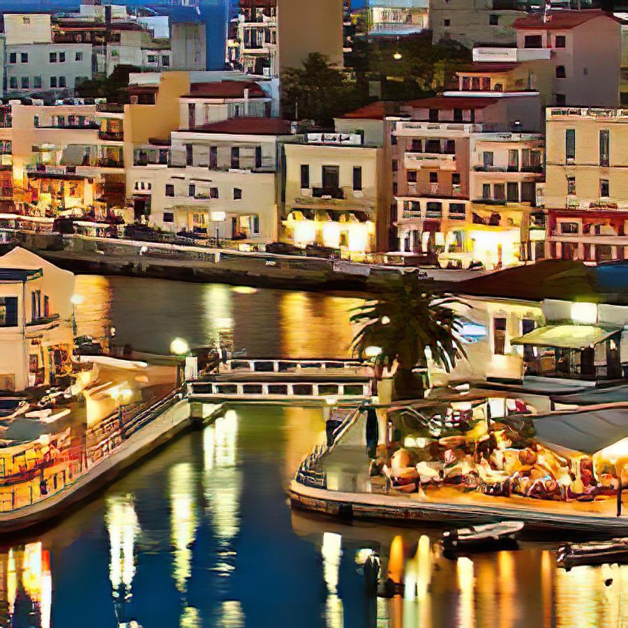 Luxury Studio Apartment In The City Center Agios Nikolaos Exterior foto